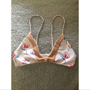 ACACIA bikini top in Bird of paradise
